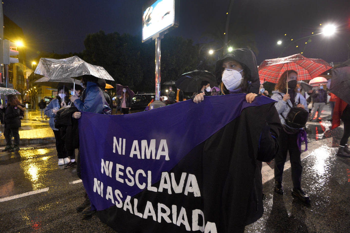 Fotos: Manifestación en Murcia por el Día de la Mujer