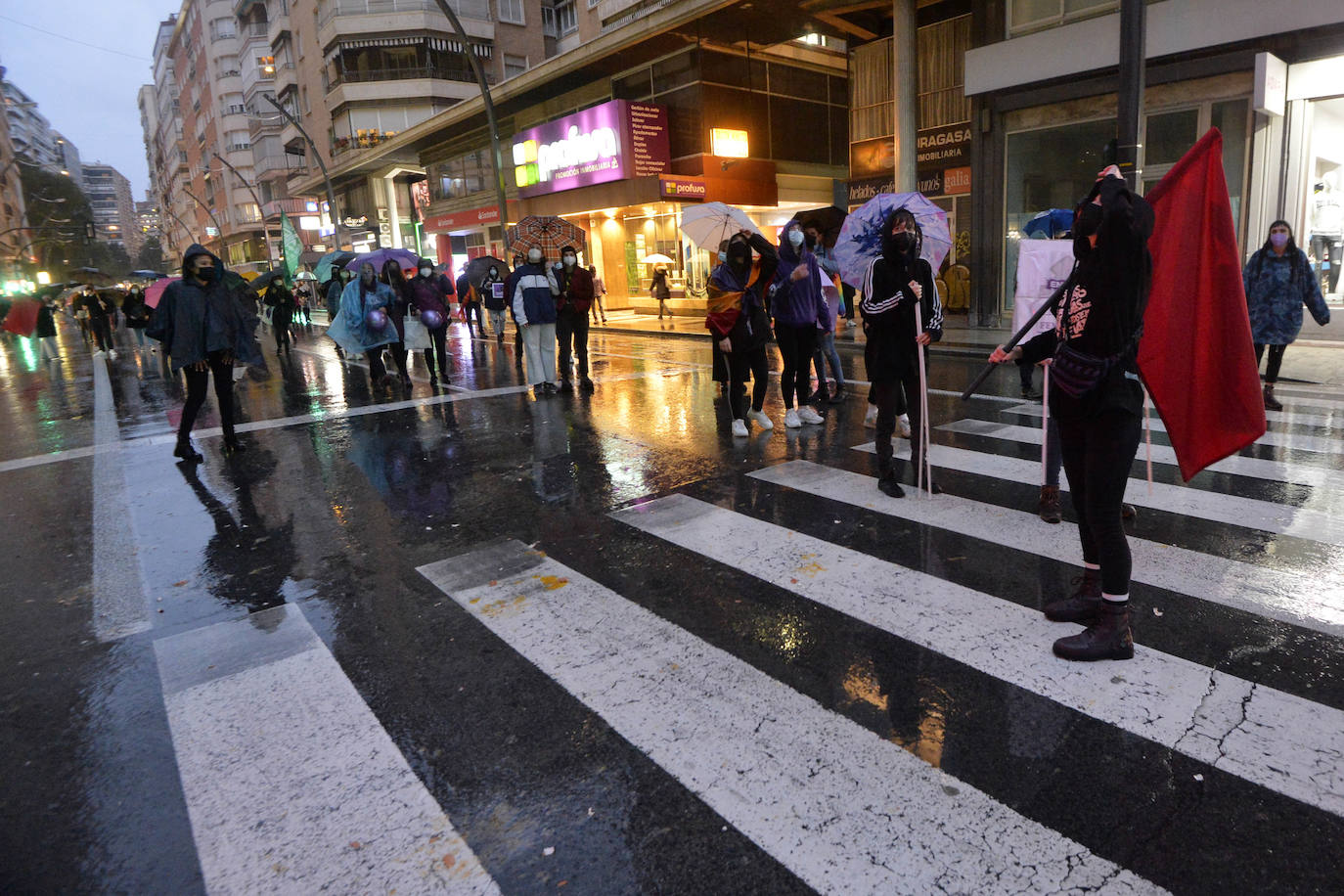 Fotos: Manifestación en Murcia por el Día de la Mujer