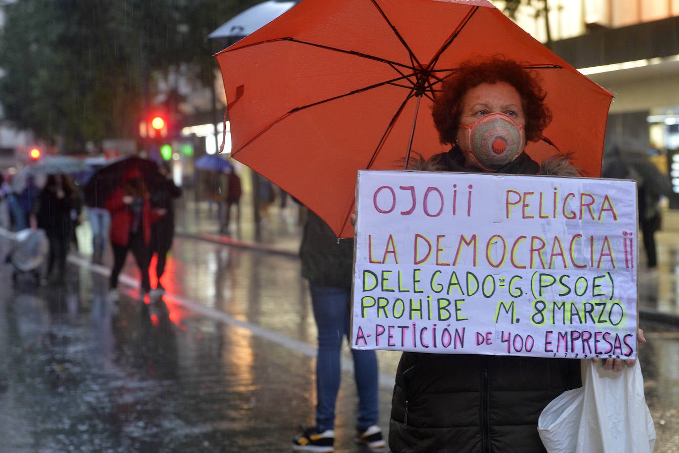 Fotos: Manifestación en Murcia por el Día de la Mujer