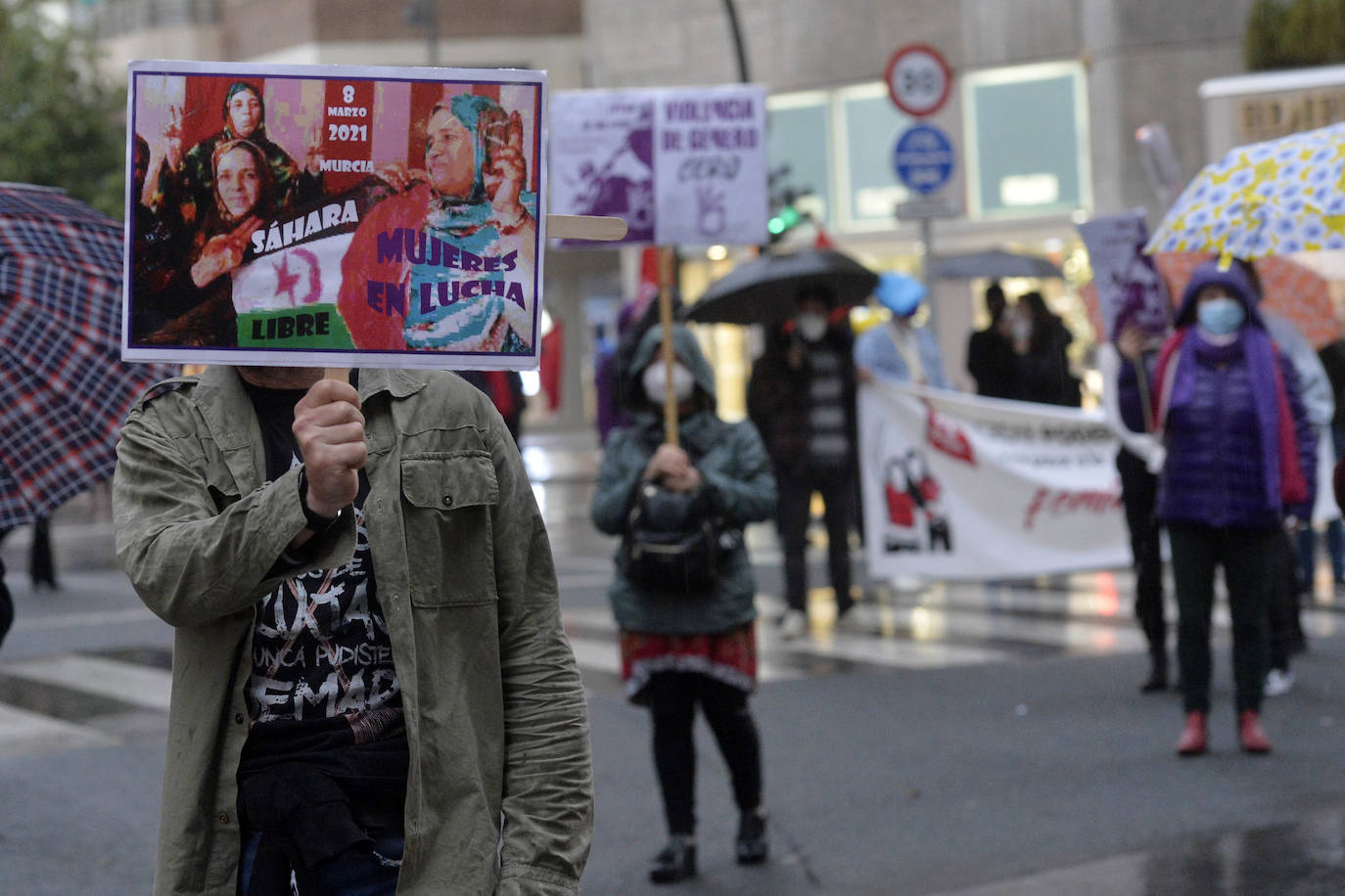 Fotos: Manifestación en Murcia por el Día de la Mujer