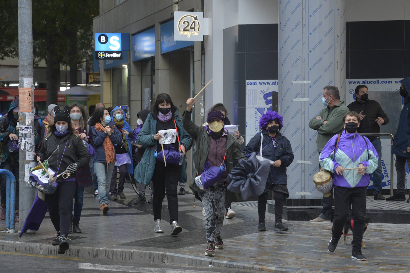 Fotos: Manifestación en Murcia por el Día de la Mujer