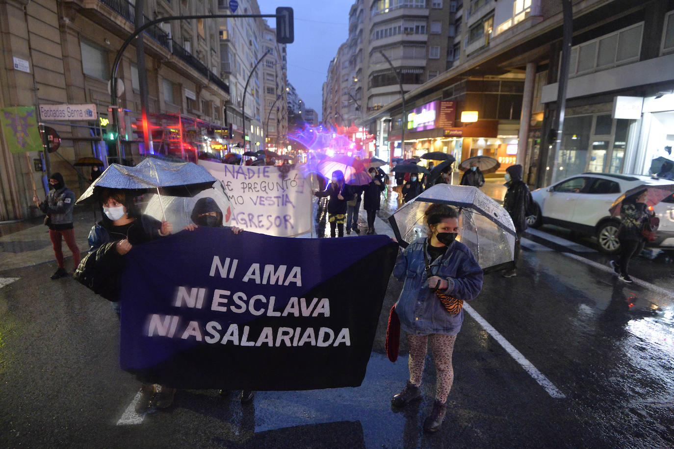 Fotos: Manifestación en Murcia por el Día de la Mujer