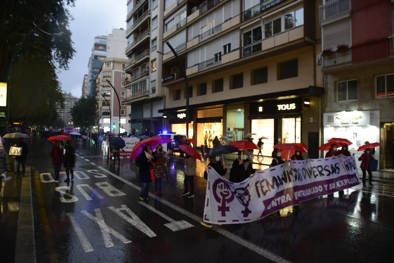 Fotos: Las manifestaciones por el 8-M en Murcia