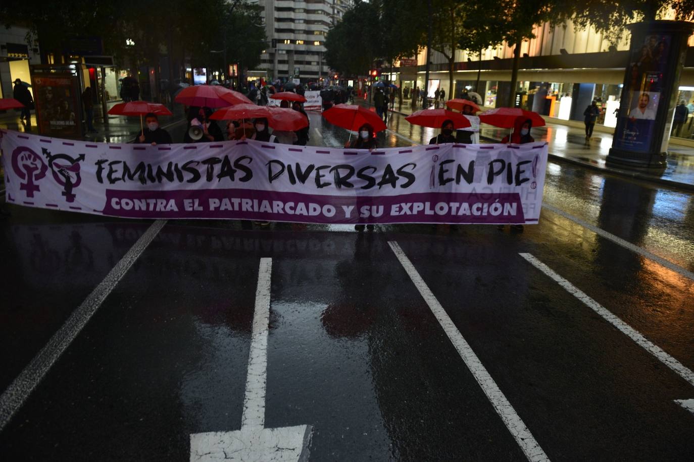 Fotos: Las manifestaciones por el 8-M en Murcia