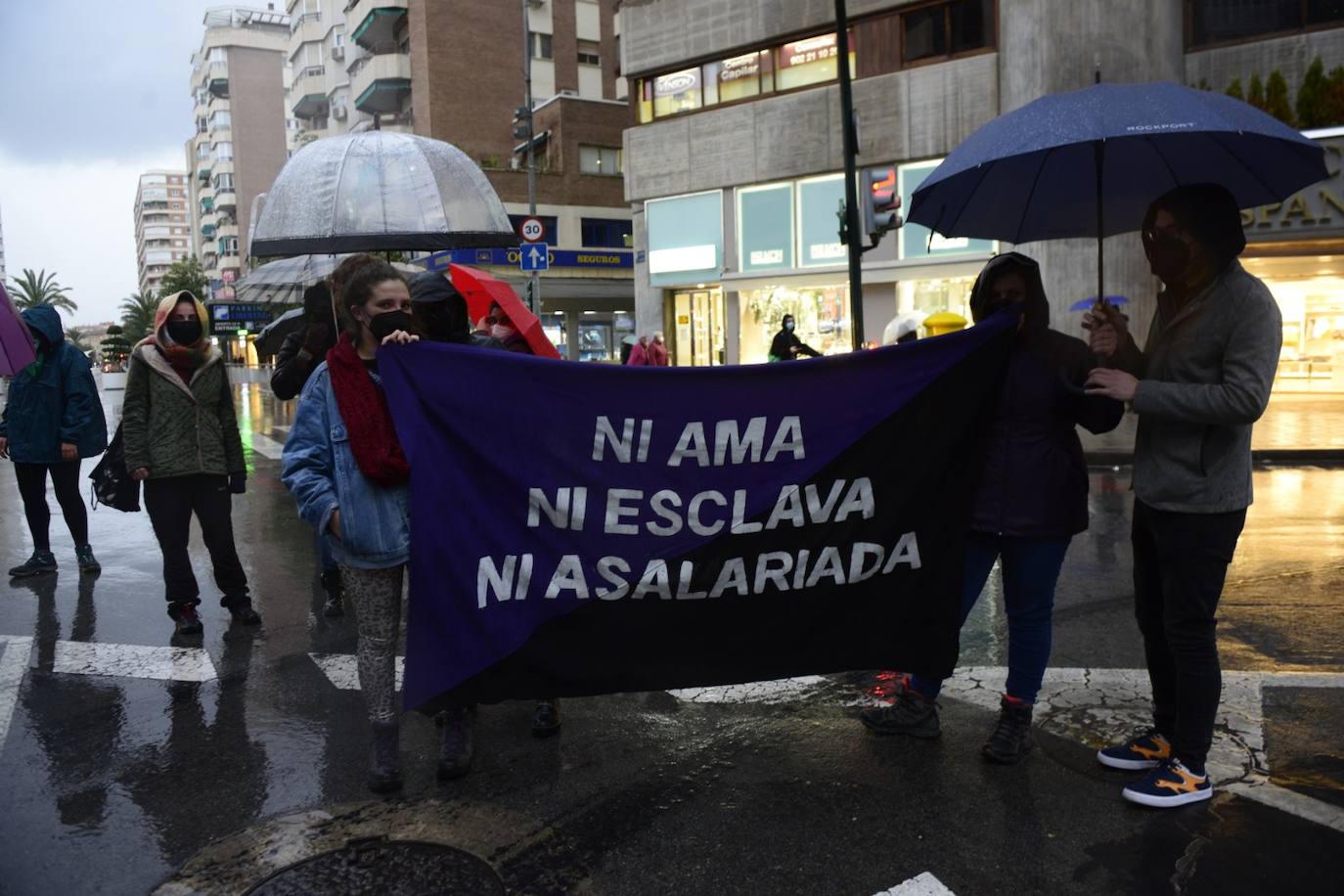 Fotos: Las manifestaciones por el 8-M en Murcia