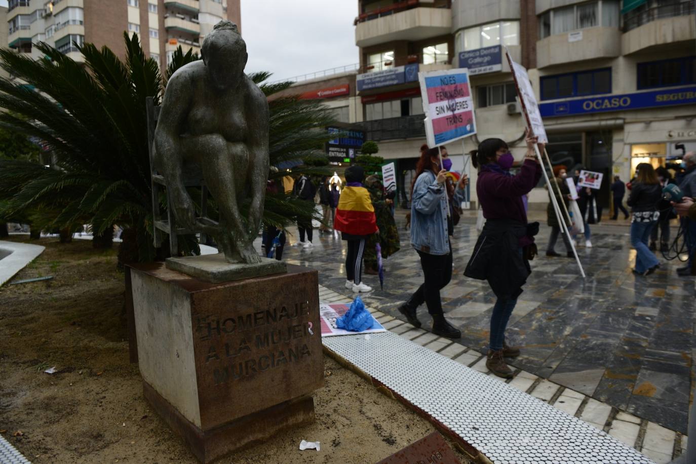 Fotos: Las manifestaciones por el 8-M en Murcia