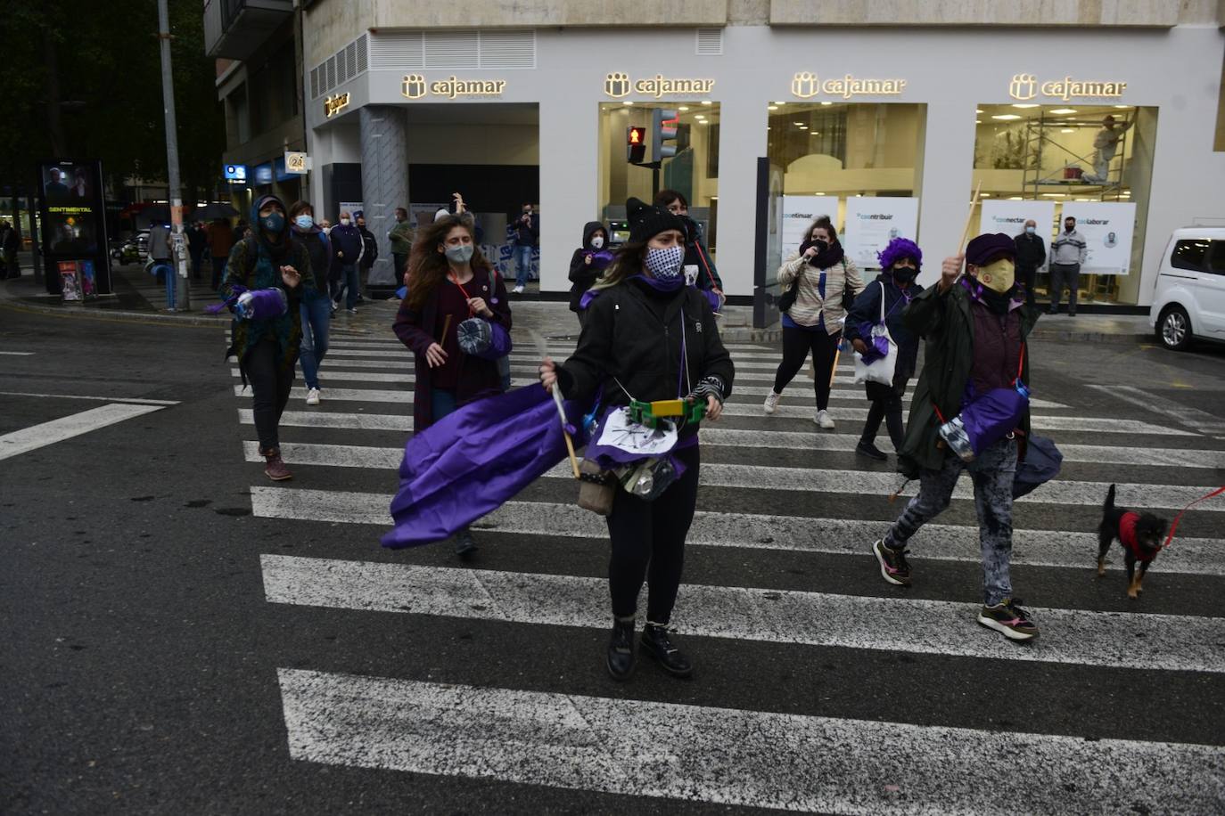 Fotos: Las manifestaciones por el 8-M en Murcia