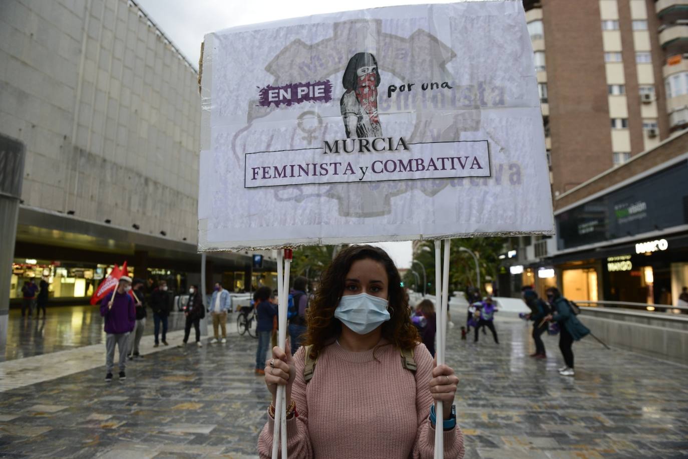 Fotos: Las manifestaciones por el 8-M en Murcia