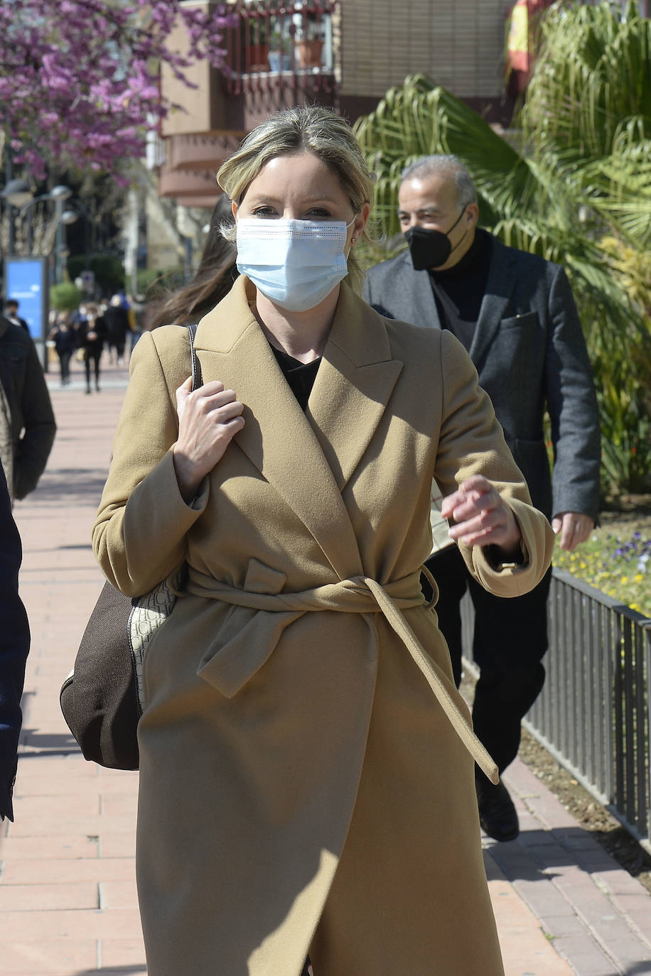 Fotos: Ana Martínez Vidal explica la moción de censura presentada junto al PSOE