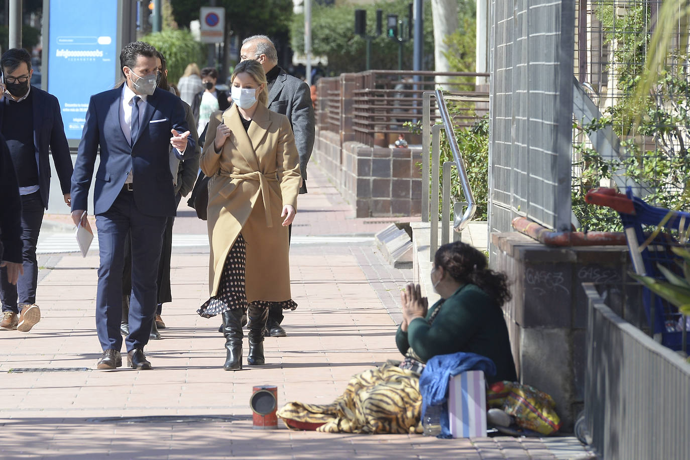 Fotos: Ana Martínez Vidal explica la moción de censura presentada junto al PSOE