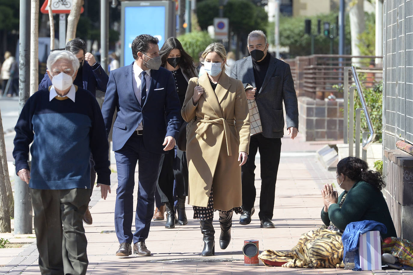 Fotos: Ana Martínez Vidal explica la moción de censura presentada junto al PSOE