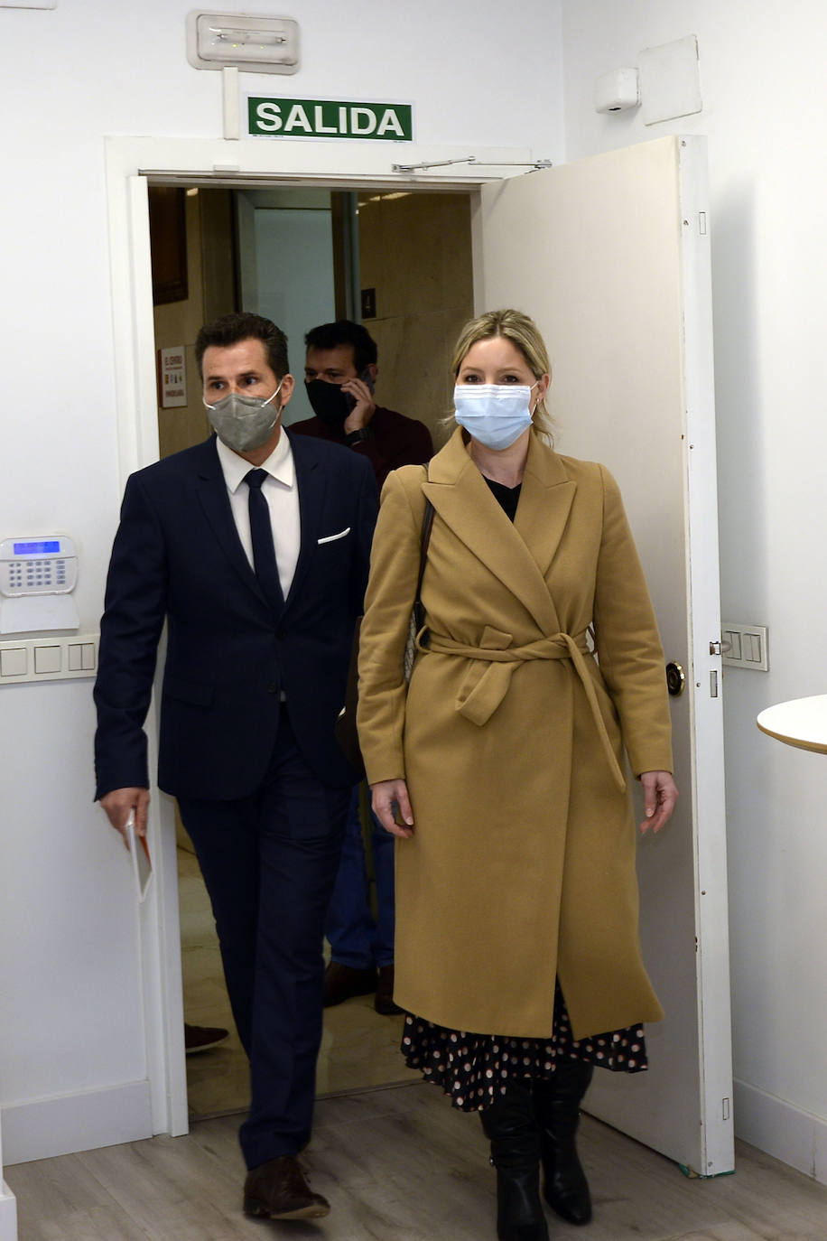 Fotos: Ana Martínez Vidal explica la moción de censura presentada junto al PSOE