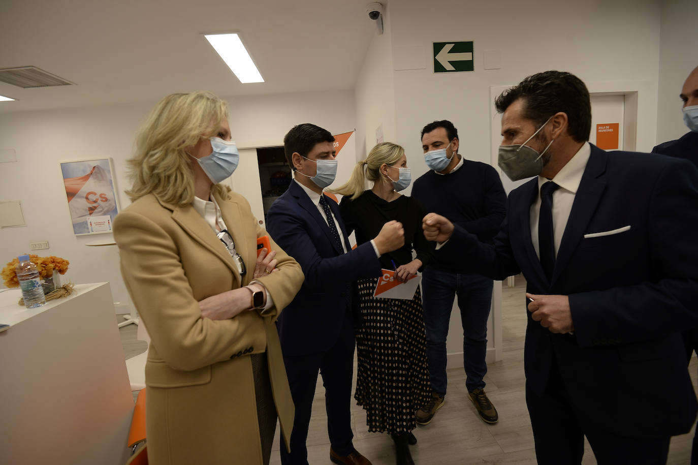 Fotos: Ana Martínez Vidal explica la moción de censura presentada junto al PSOE