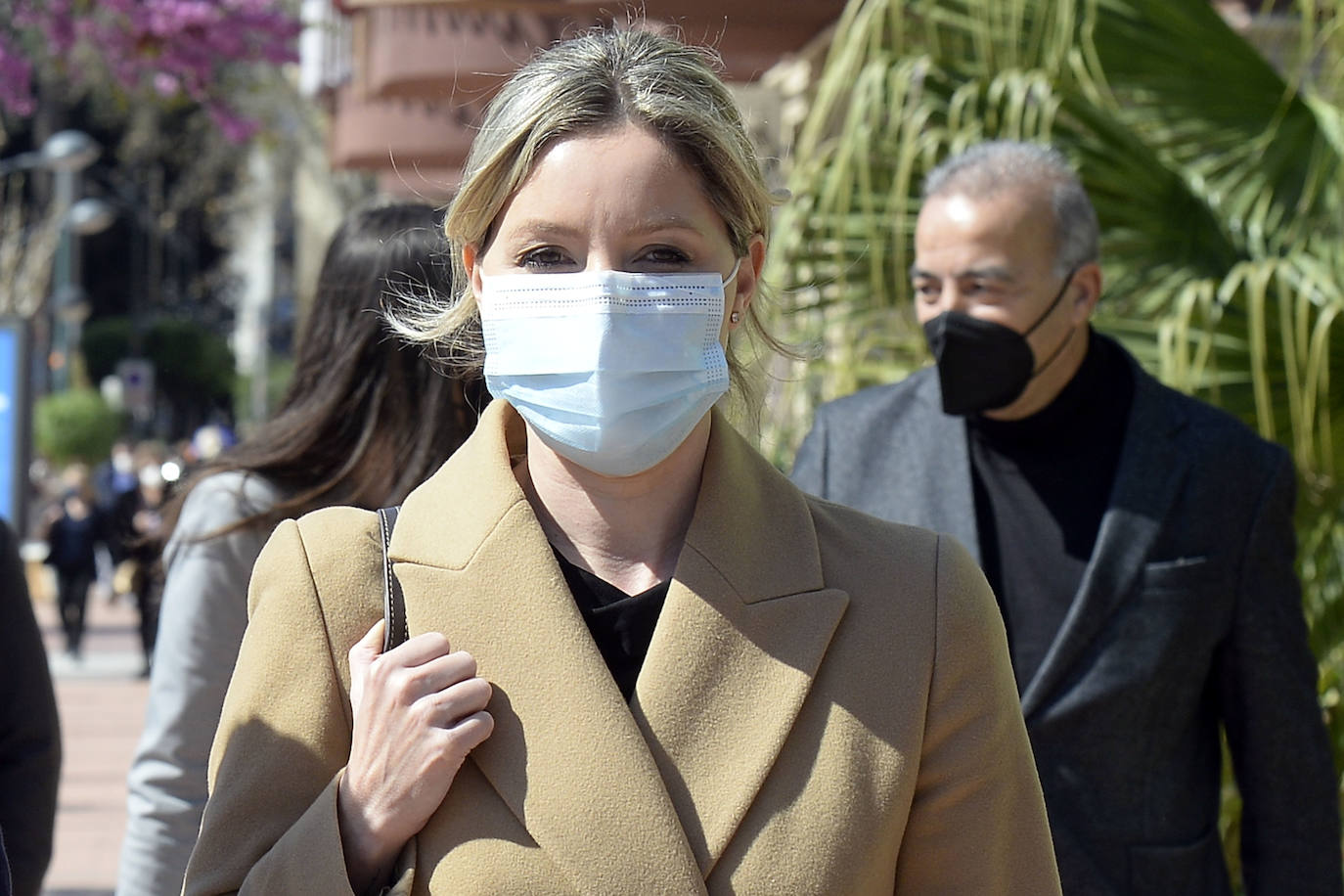 Fotos: Ana Martínez Vidal explica la moción de censura presentada junto al PSOE