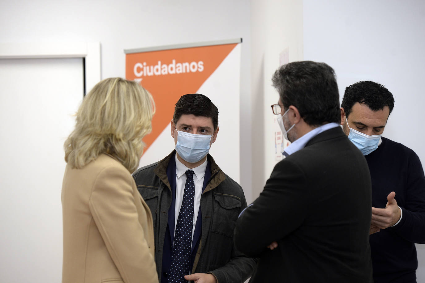 Fotos: Ana Martínez Vidal explica la moción de censura presentada junto al PSOE