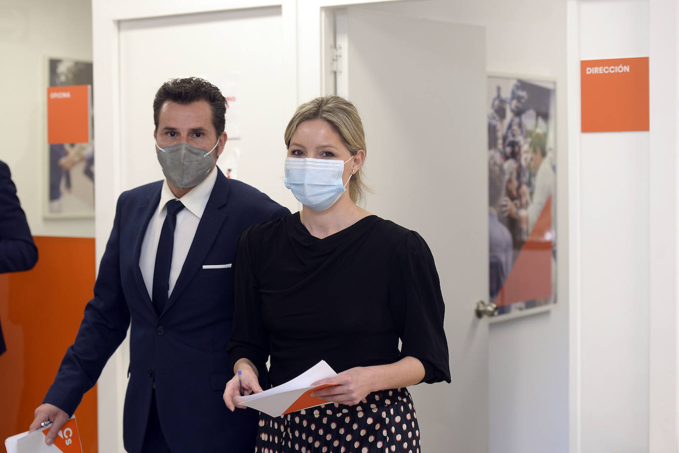 Fotos: Ana Martínez Vidal explica la moción de censura presentada junto al PSOE