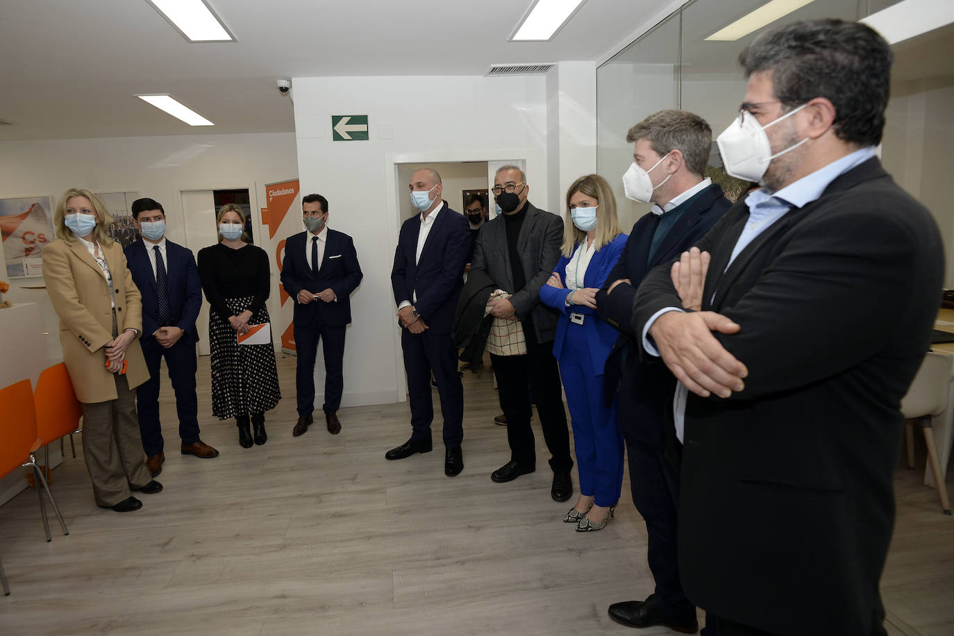 Fotos: Ana Martínez Vidal explica la moción de censura presentada junto al PSOE