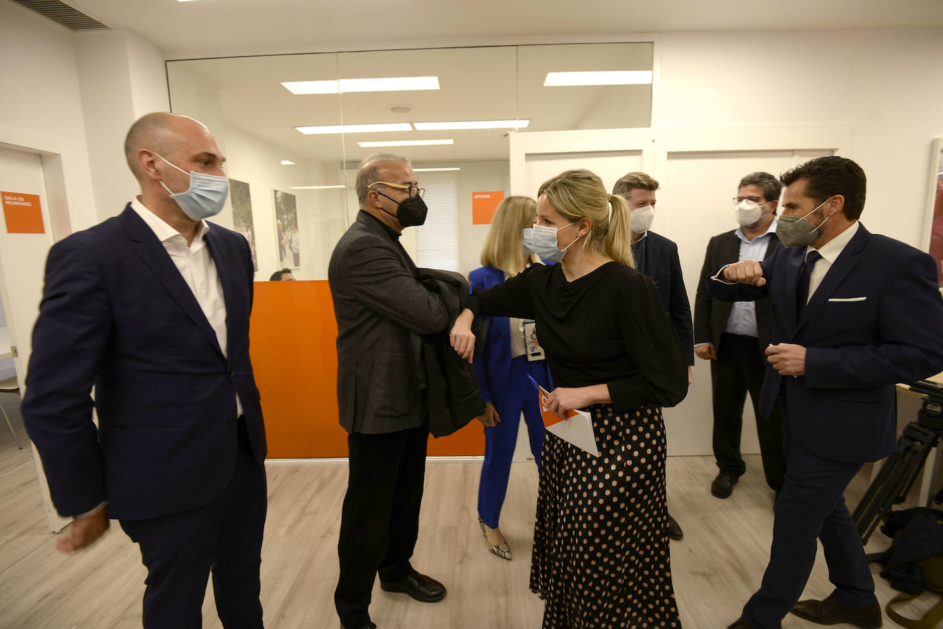 Fotos: Ana Martínez Vidal explica la moción de censura presentada junto al PSOE