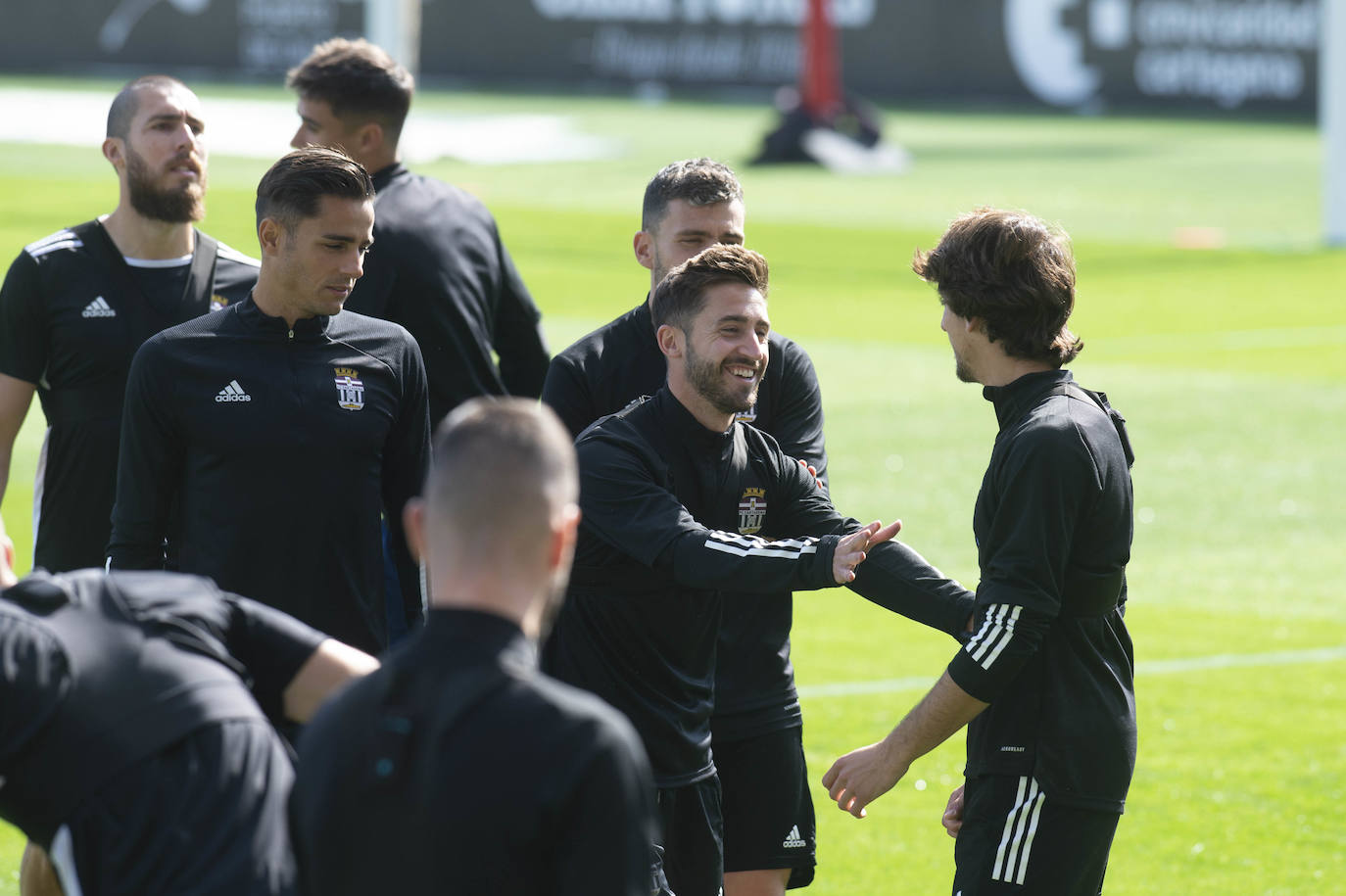 Fotos: El Cartagena se entrena para enfrentarse a la Ponferradina