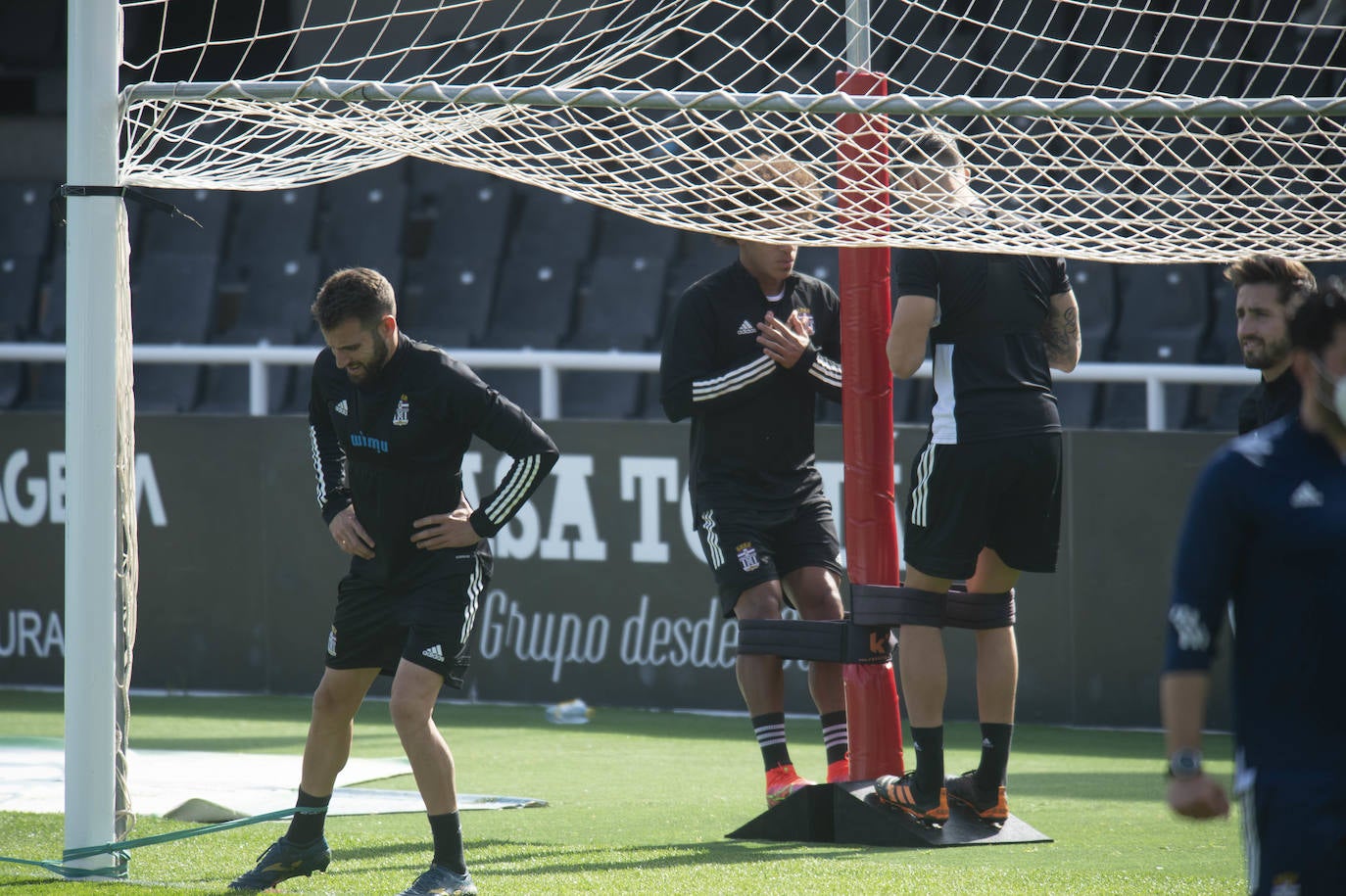 Fotos: El Cartagena se entrena para enfrentarse a la Ponferradina