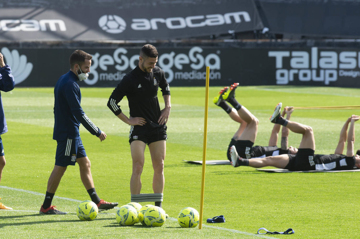 Fotos: El Cartagena se entrena para enfrentarse a la Ponferradina