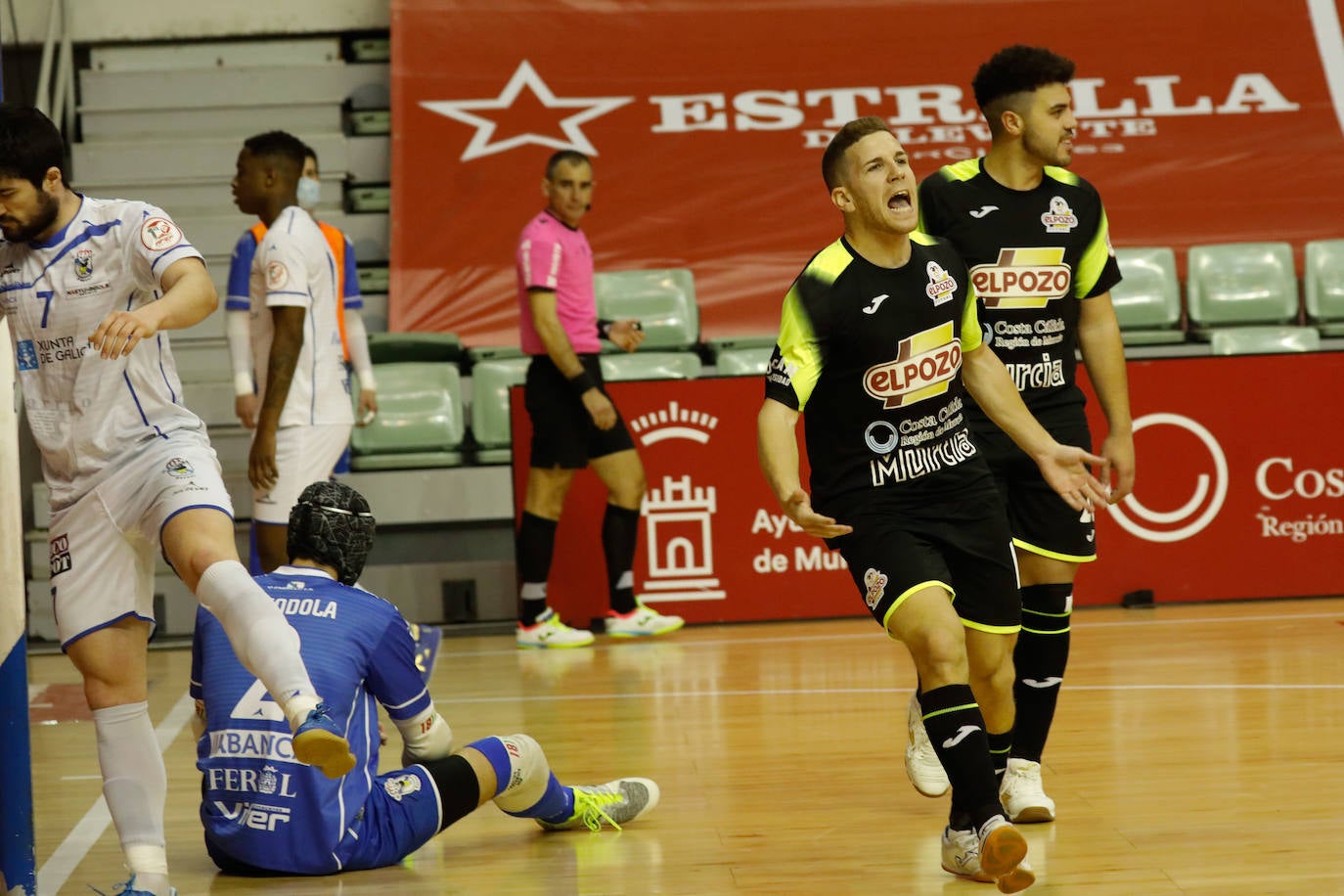 Fotos: El empate de ElPozo Murcia ante el O Parrulo, en imágenes