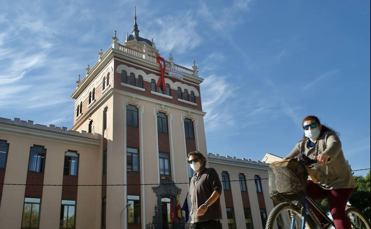 El colegio concertado Maristas del Malecón, en Murcia.