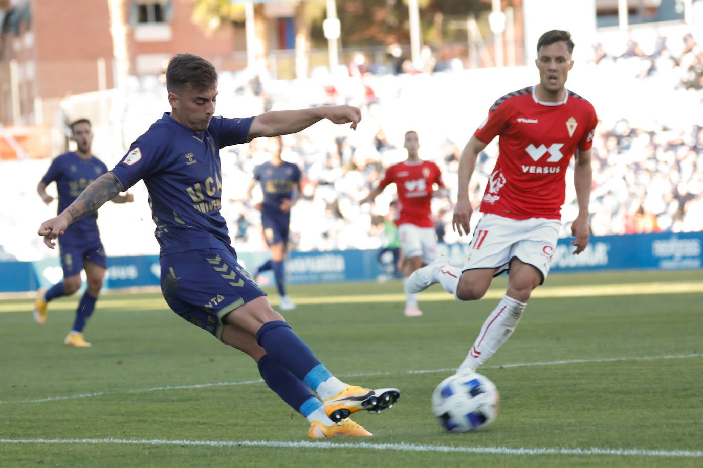 Fotos: El empate entre el UCAM Murcia y el Real Murcia, en imágenes