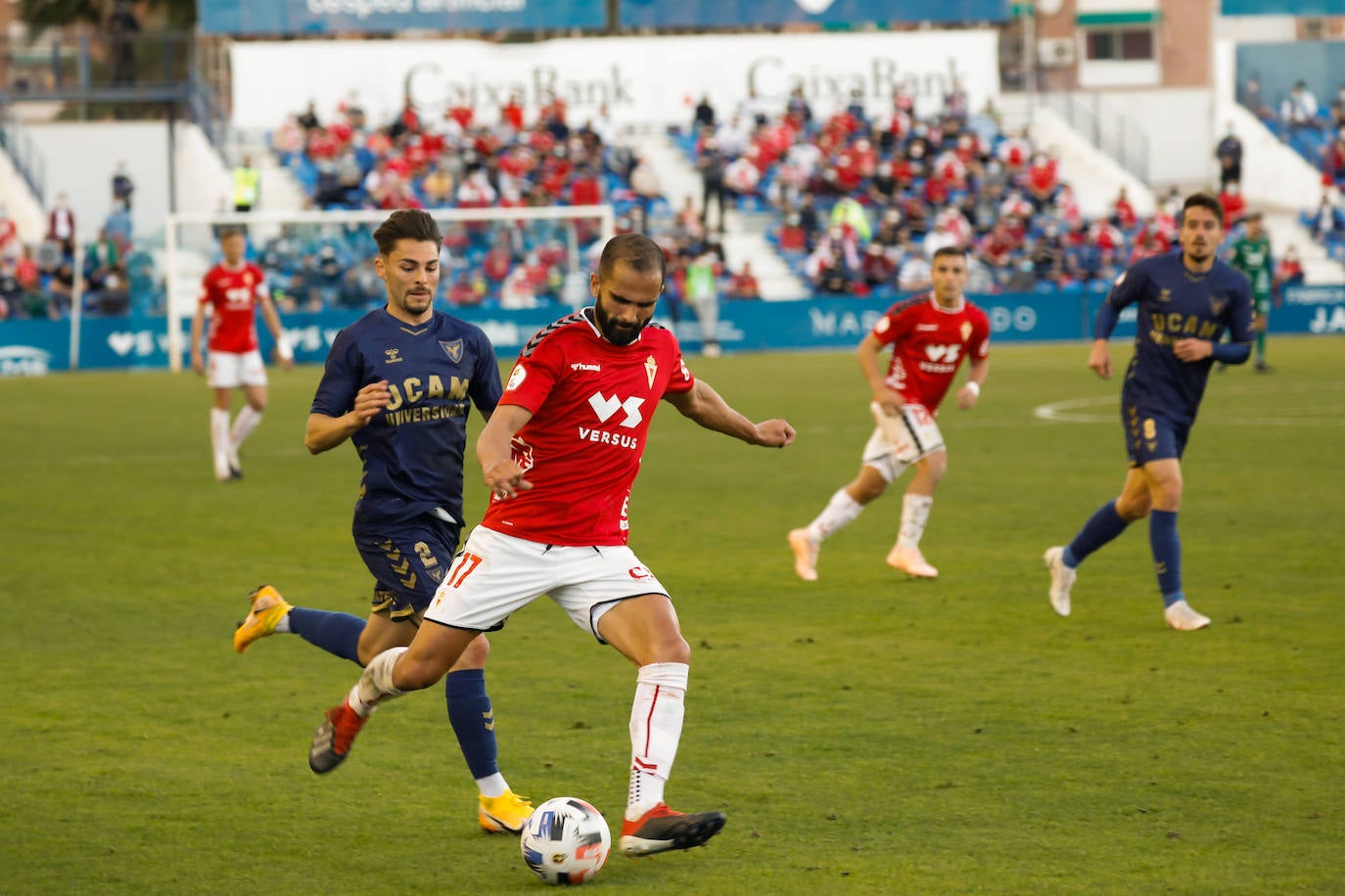 Fotos: El empate entre el UCAM Murcia y el Real Murcia, en imágenes