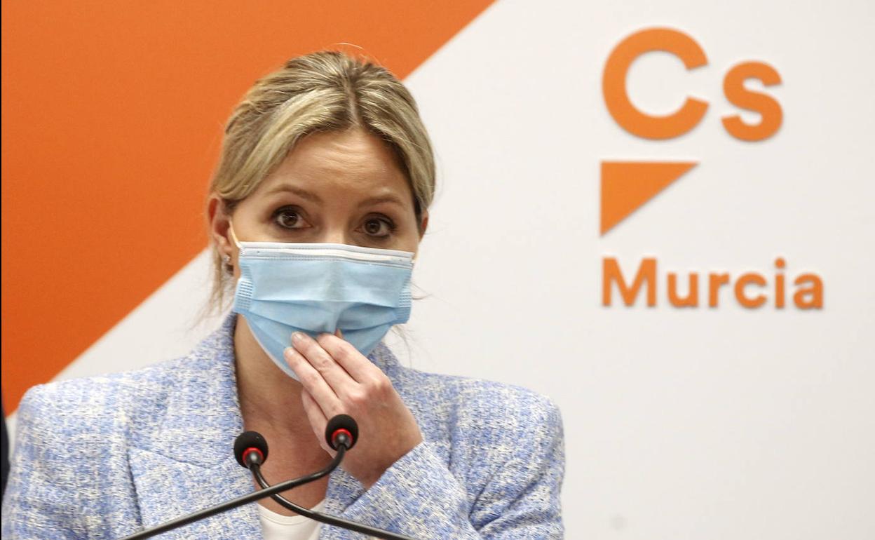 La coordinadora autonómica de Ciudadanos en la Región de Murcia, Ana Martínez Vidal, en una imagen de archivo.