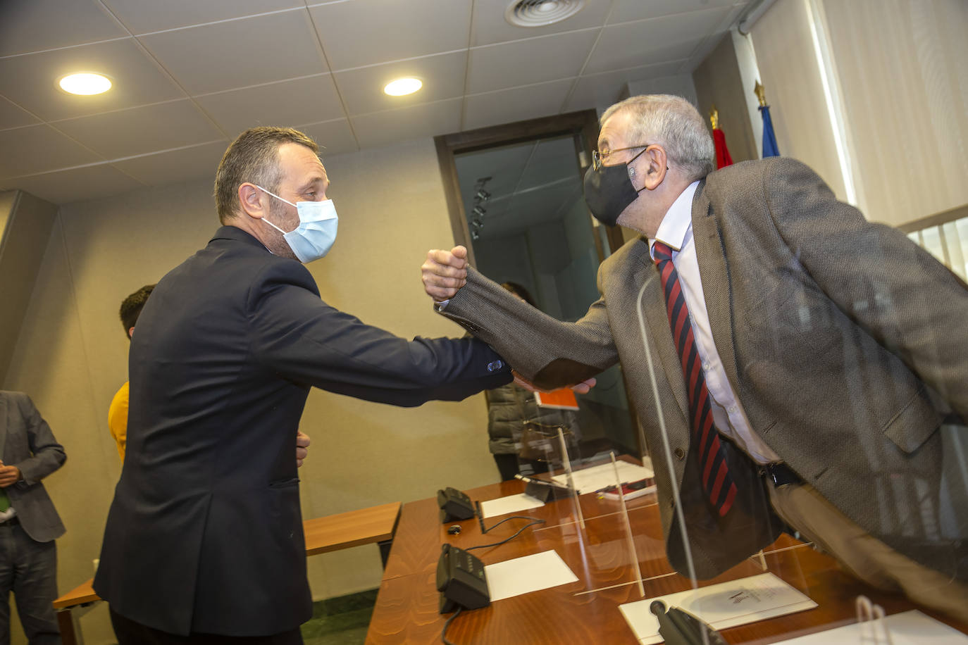 Fotos: Junta de Portavoces en la Asamblea regional, este lunes