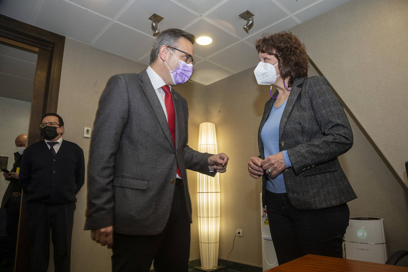 Fotos: Junta de Portavoces en la Asamblea regional, este lunes