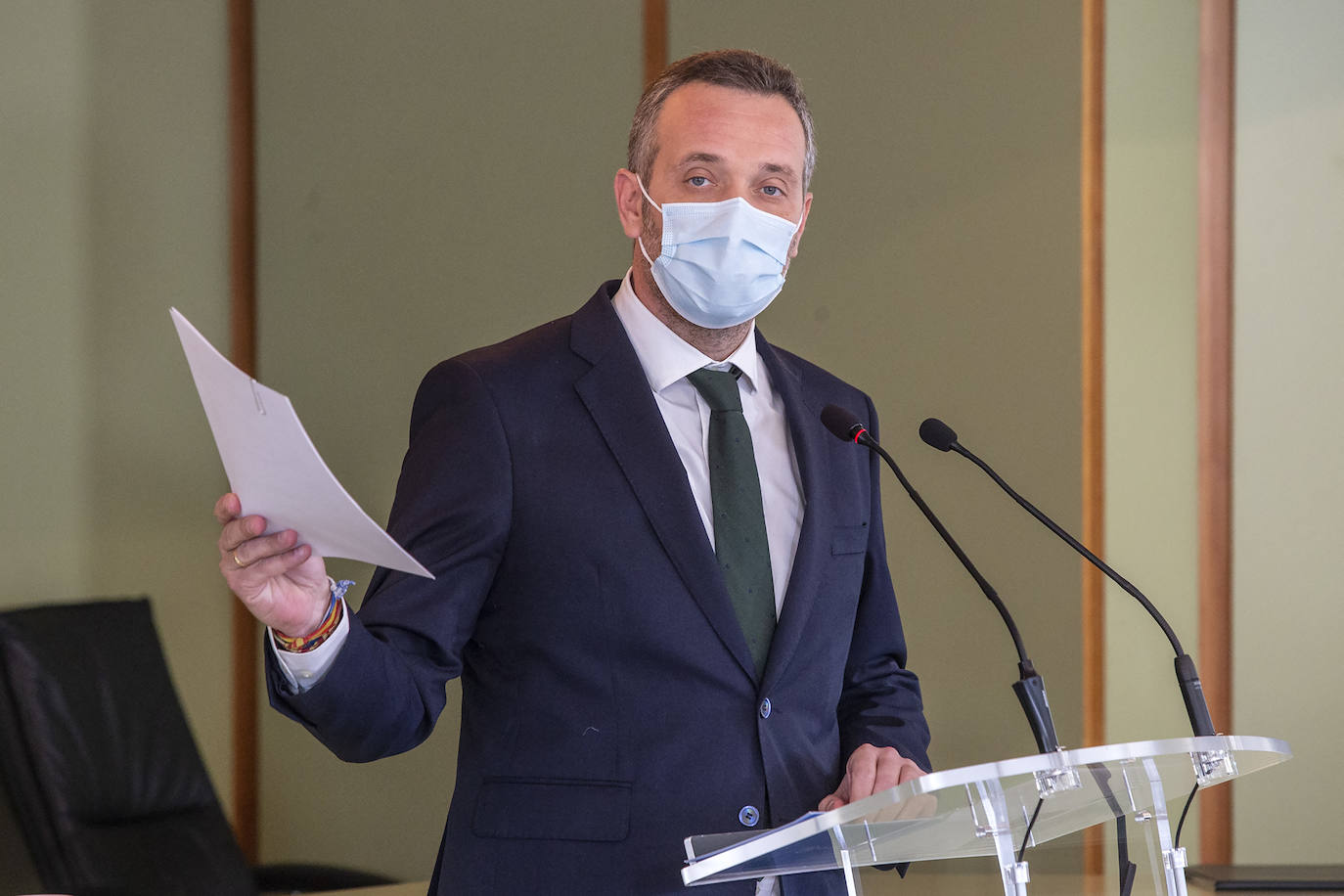 Fotos: Junta de Portavoces en la Asamblea regional, este lunes