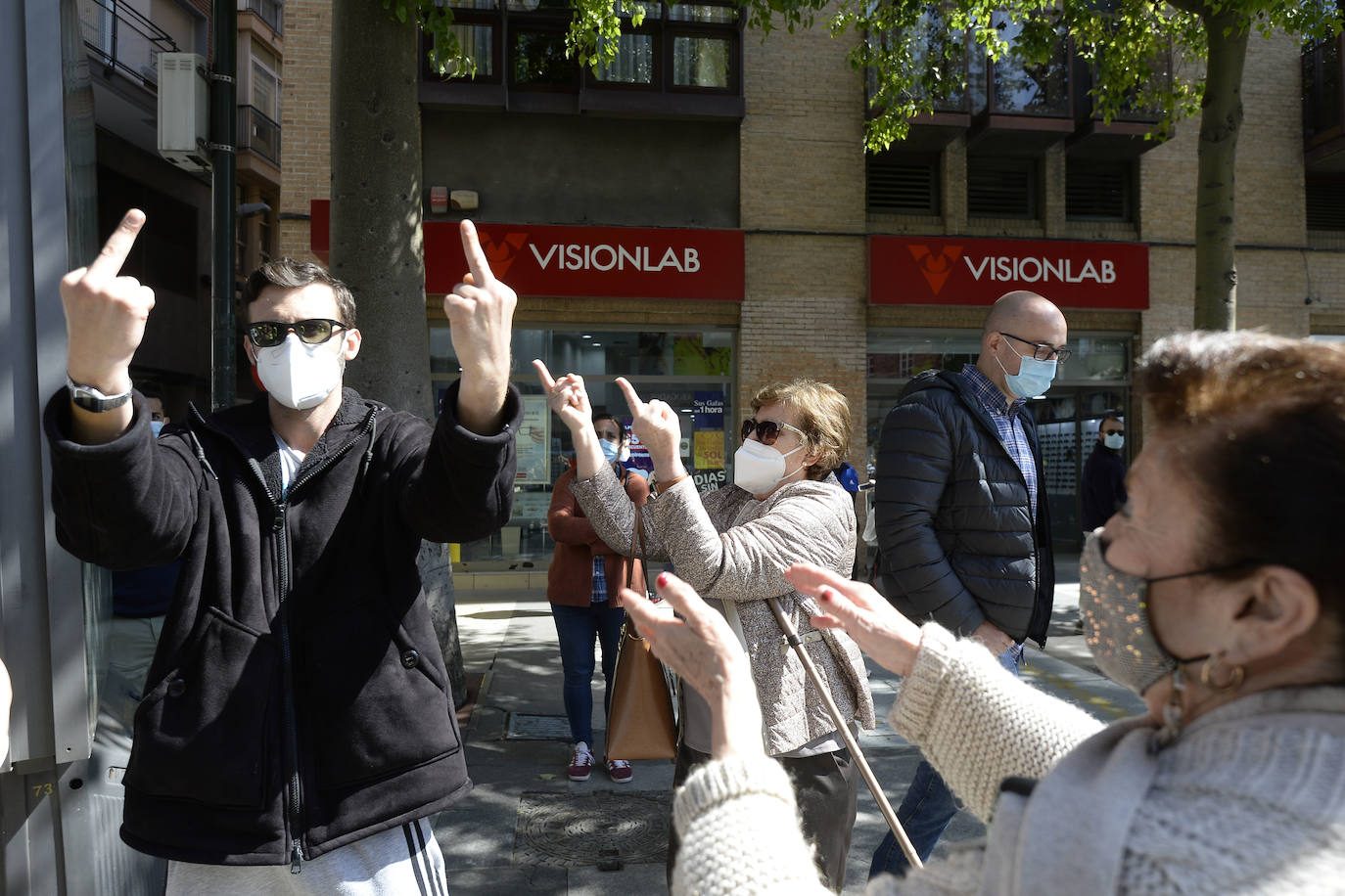 Fotos: La protesta de Vox en Murcia para exigir elecciones anticipadas, en imágenes