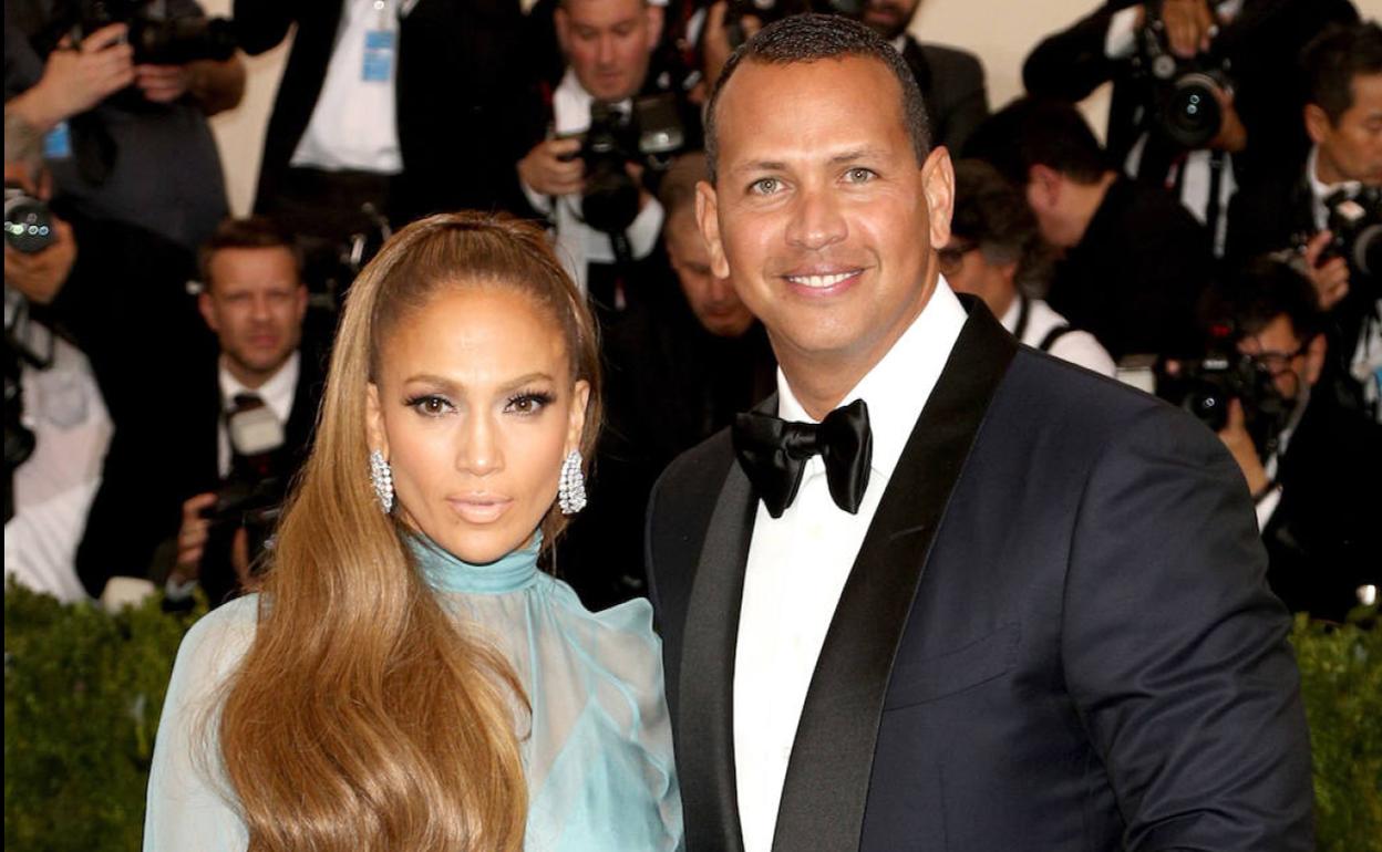 Jennifer Lopez y Alex Rodriguez, en una imagen de archivo.