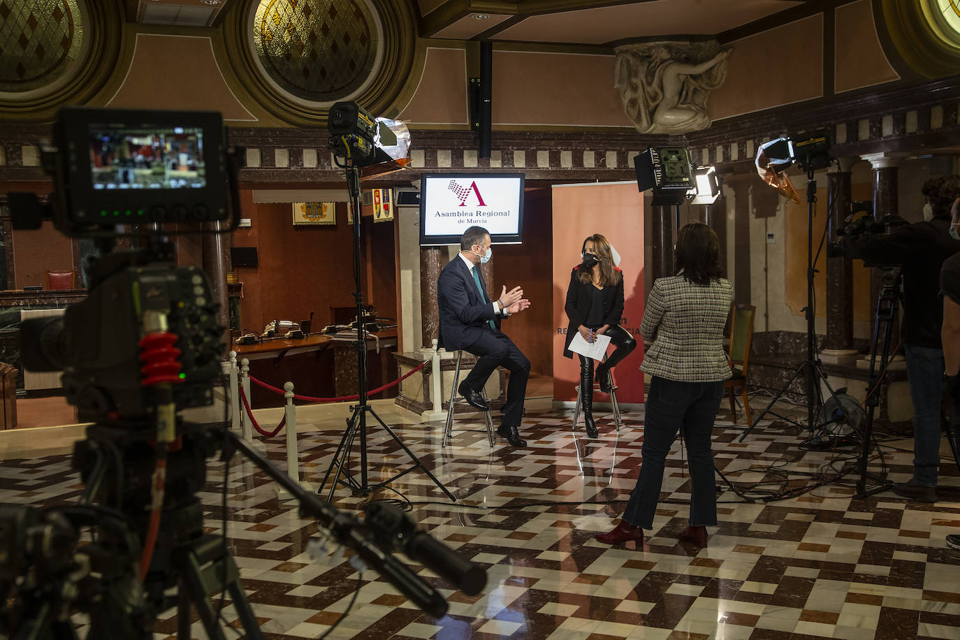 Fotos: Debate de la moción de censura en la Asamblea regional