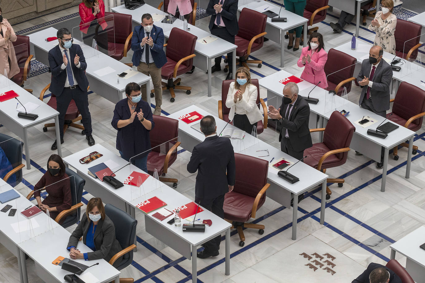 Fotos: Debate de la moción de censura en la Asamblea regional