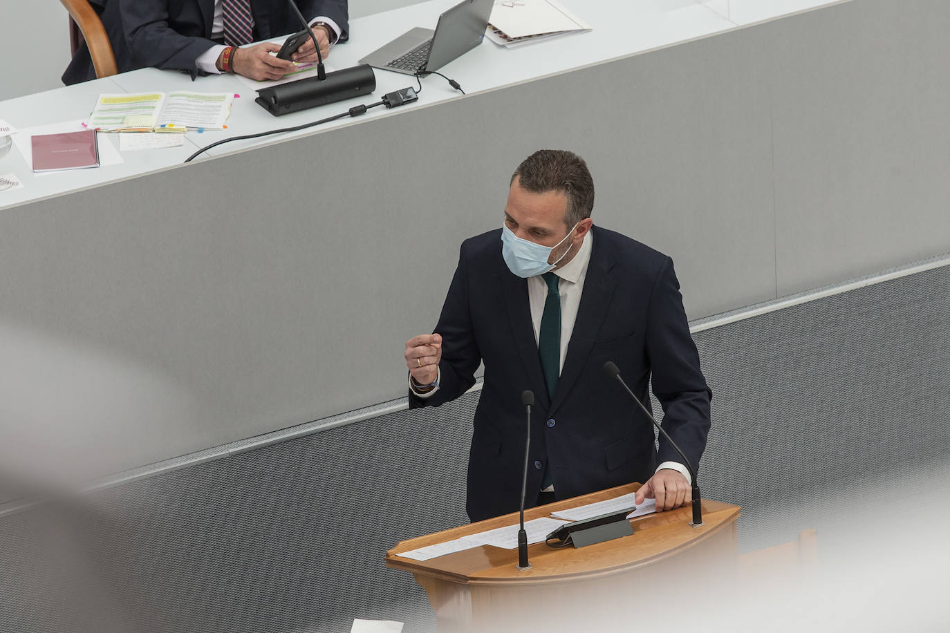 Fotos: Debate de la moción de censura en la Asamblea regional