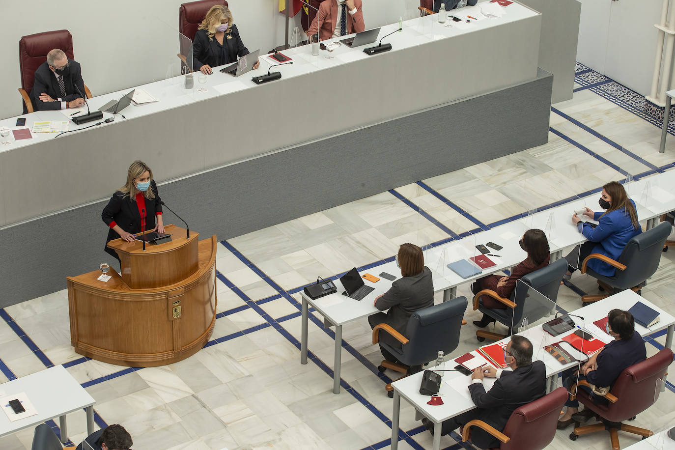 Fotos: Debate de la moción de censura en la Asamblea regional