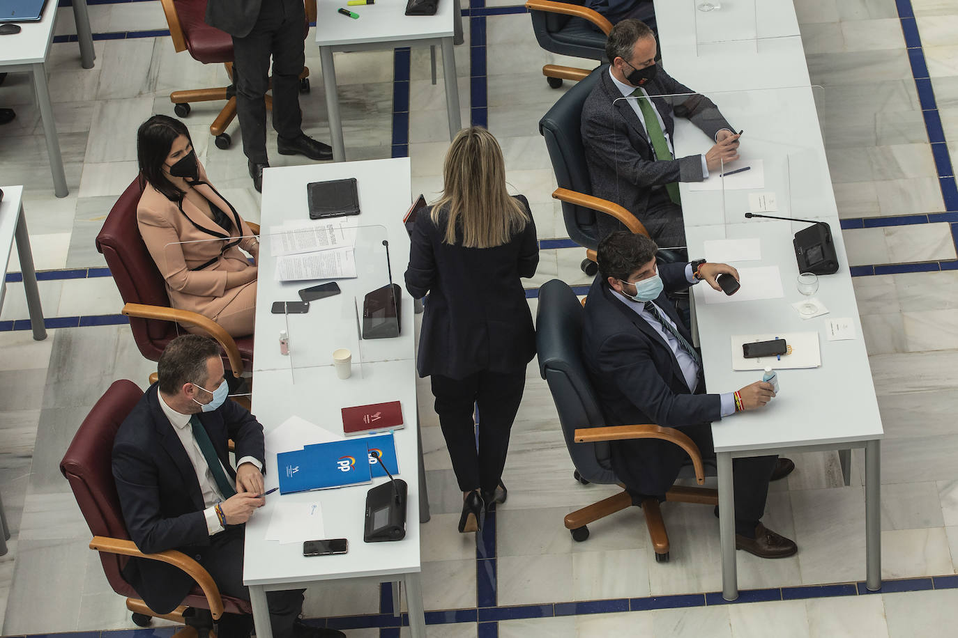 Fotos: Debate de la moción de censura en la Asamblea regional