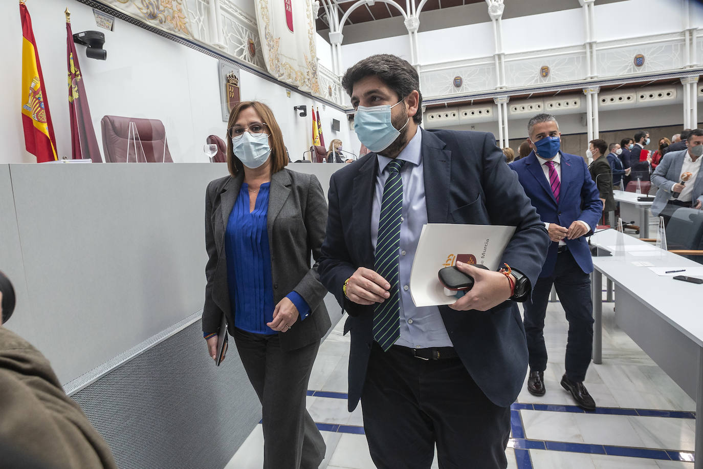 Fotos: Debate de la moción de censura en la Asamblea regional