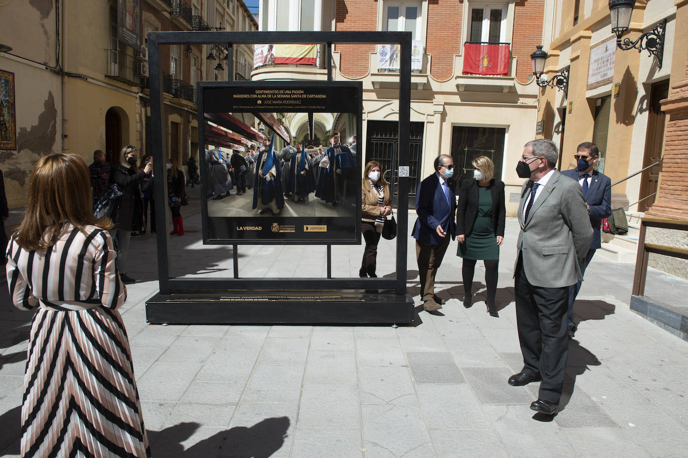 Fotos: El Ayuntamiento de Cartagena y el diario La Verdad tran la Semana Santa a las calles de la ciudad