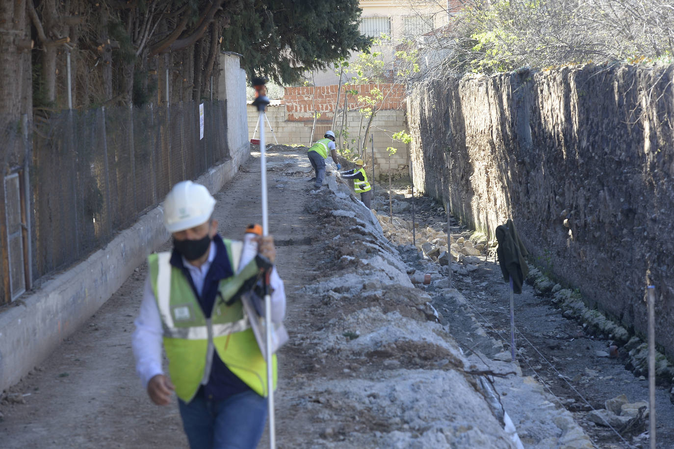 Fotos: Visita del alcalde de Murcia y el concejal de Desarrollo Sostenible al Molino Armero