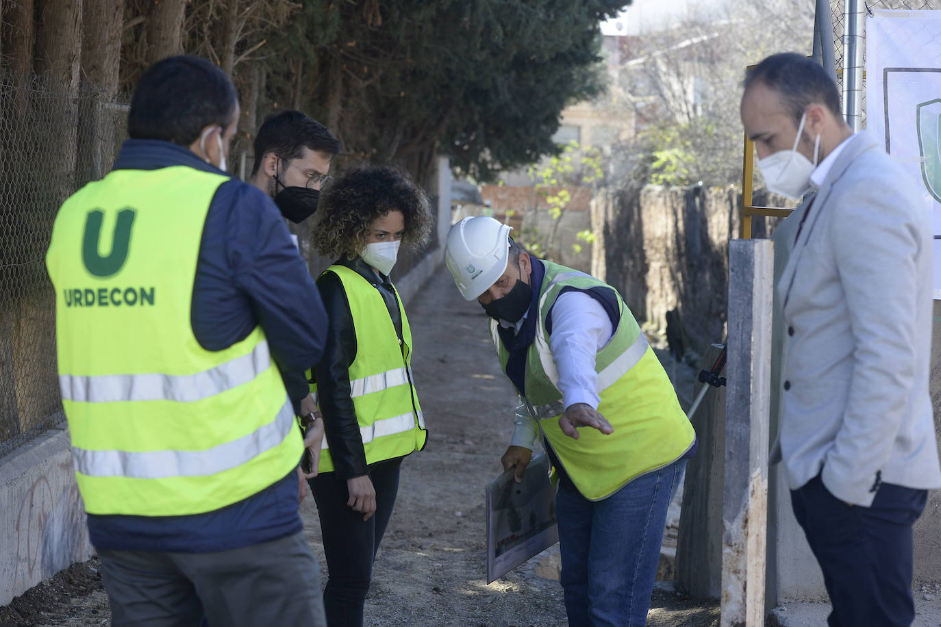 Fotos: Visita del alcalde de Murcia y el concejal de Desarrollo Sostenible al Molino Armero