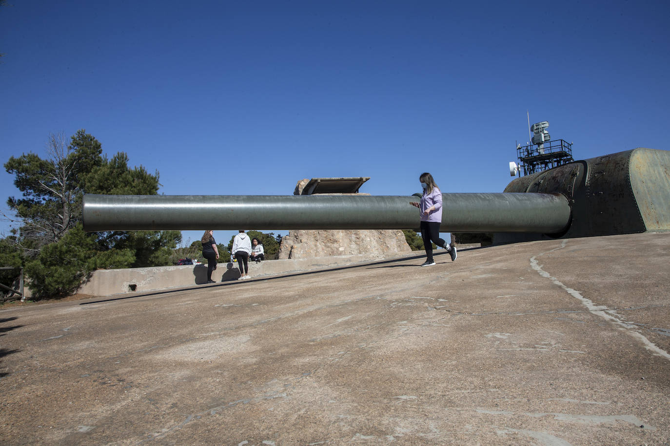 Fotos: Refuerzan la vigilancia en los montes de Cartagena ante el aumento de senderistas