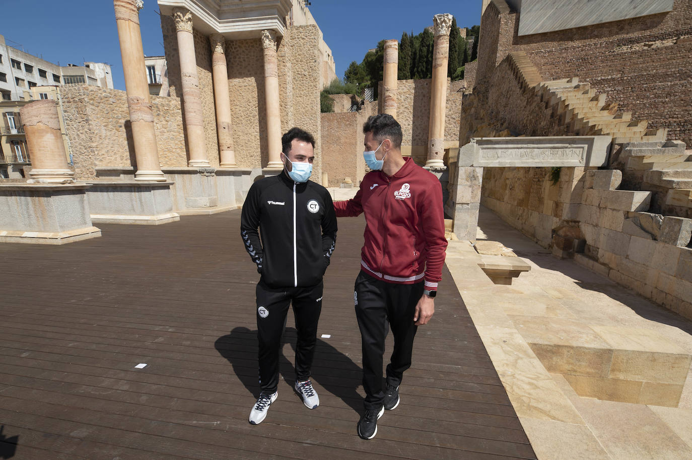 Fotos: El Jimbee y ElPozo Murcia llegan a la Copa de España en momentos muy distintos