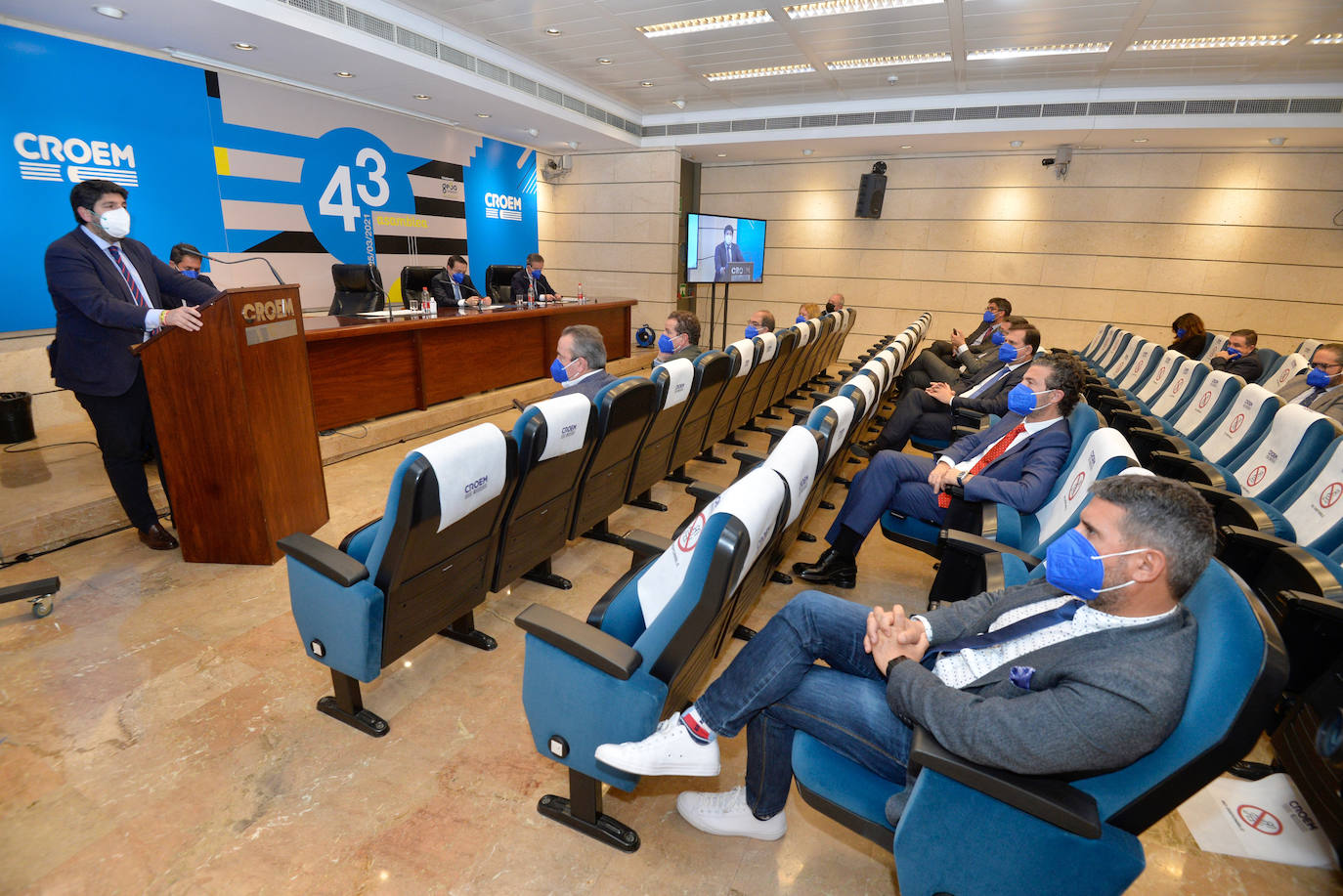 Fotos: Clausura de la 43ª Asamblea General de la Croem