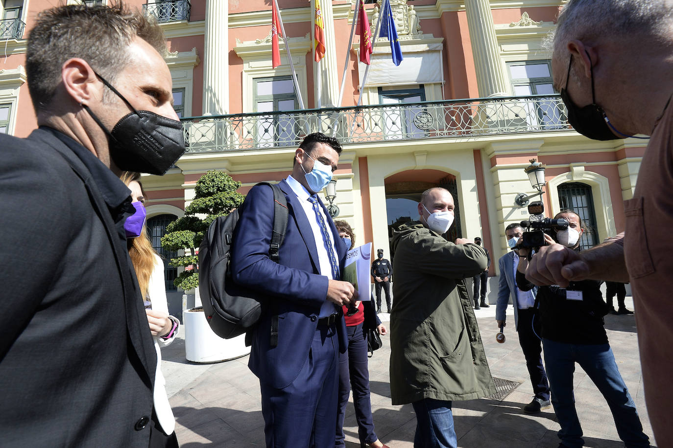 Fotos: Sale adelante la moción de censura en el Ayuntamiento de Murcia: José Antonio Serrano, nuevo alcalde