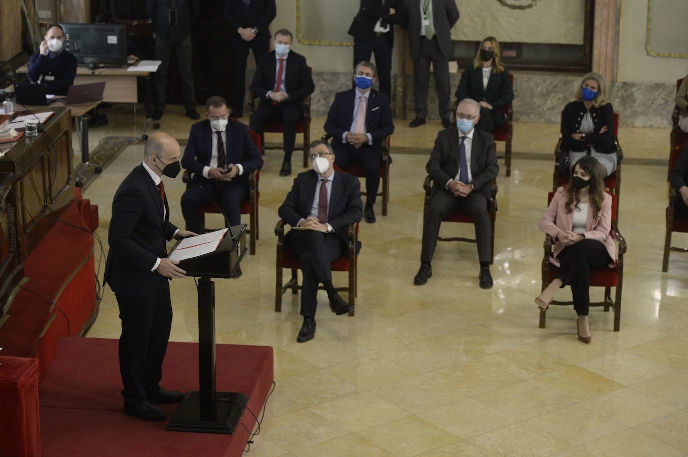 Fotos: Sale adelante la moción de censura en el Ayuntamiento de Murcia: José Antonio Serrano, nuevo alcalde