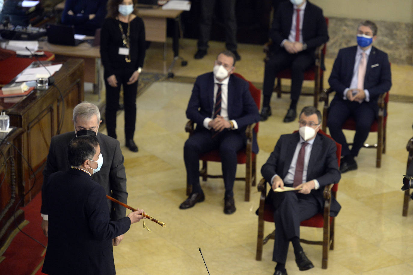 Fotos: Sale adelante la moción de censura en el Ayuntamiento de Murcia: José Antonio Serrano, nuevo alcalde